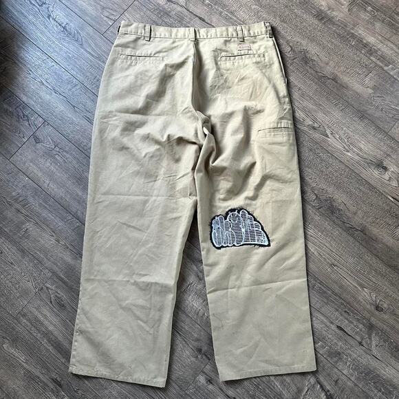 Frantic Graffiti Ski Skate Baggy Patch Dickies Pant - Picture 7 of 8